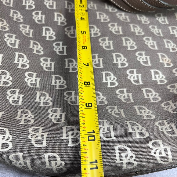 Dooney & Bourke “DB” Signature Logo Pattern Canvas Tote - Picture 13 of 15